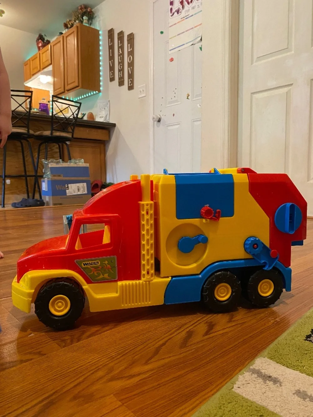 Wader Garbage Truck Toy